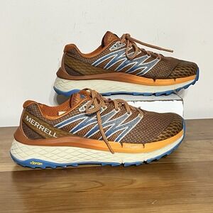 Merrell Shoes Womens Size 8 Rubato Trail Running Sneakers Orange Float Workout